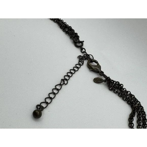 Premier Designs Papaya Layered Beaded Necklace - New old stock - Picture 4 of 4